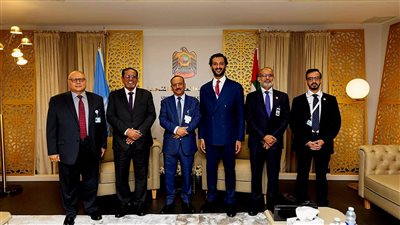 وزير النقل يبحث مع نظيره الإماراتي تعزيز مجالات التعاون بين البلدين