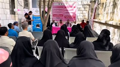 الوكيل لمروق يدشن فعاليات الشهر الوردي للتوعية بسرطان الثدي في شبوة
