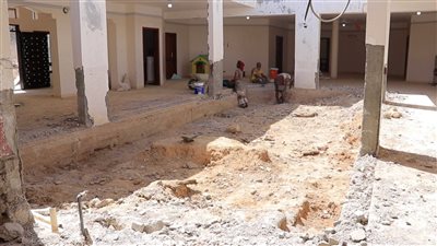 مدير شبام يتفقد ترميم روضة الطفل بالحوطة ويؤكد على بيئة تعليمية آمنة