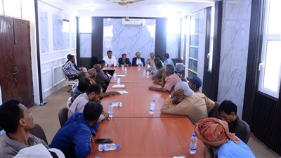 فريق التوجيه والرقابة الرئاسي يناقش مع المكتب التنفيذي بعتق تعزيز الأداء الخدمي