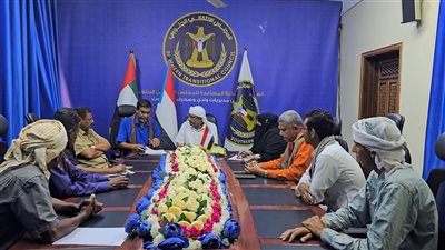 انتقالي وادي وصحراء حضرموت يناقش ترتيبات فعالية ثورة 14 أكتوبر