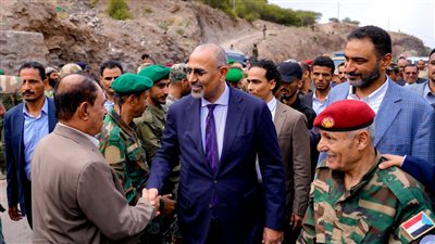 الرئيس الزُبيدي يصل الضالع للمشاركة في الاحتفالات الجماهيرية بالذكرى 62 لثورة 14 أكتوبر المجيدة