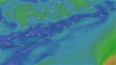 الأرصاد تتوقع أمطارًا متفرقة على المناطق الساحلية والجبلية وتحذر من اضطراب البحر