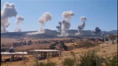 الجيش الإسرائيلي يشن هجوما على معسكرات حزب الله في البقاع وشمال لبنان