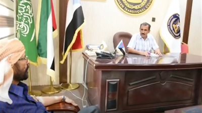 قيادة انتقالي حضرموت تبحث الأوضاع العامة ومشاريع التنمية في مديريات الوادي