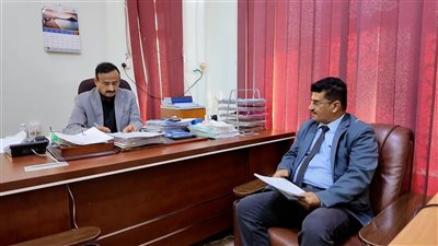 بن الوزير يطلع على أوضاع مديرية الروضة ويوجه بمعالجة احتياجاتها