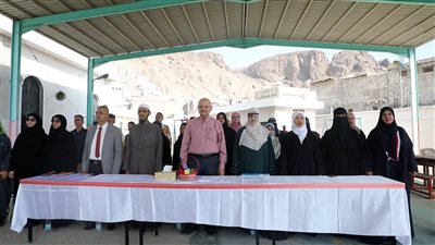 نائب رئيس الجمعية الوطنية يشارك في احتفال روضة الصهاريج بالعيدين الوطنيين