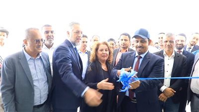 بن ماضي وسفير الاتحاد الأوروبي يفتتحان مركز الصادرات السمكية بالمحافظة