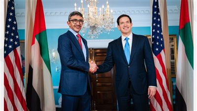 وزير الخارجية الإماراتي والأميركي يبحثان التطورات الإقليمية