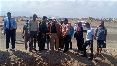 معاون يطلع على مشروع الصرف الصحي جولة القعيطي – العريش بعدن