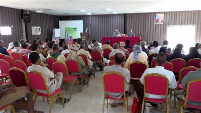 الكثيري يترأس لقاءً تنظيميًا موسعًا لبحث مستجدات حضرموت