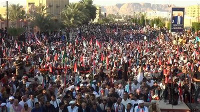 أبناء حضرموت يعلنون بدء مخيّم اعتصام مفتوح للمطالبة برحيل القوات العسكرية من الوادي