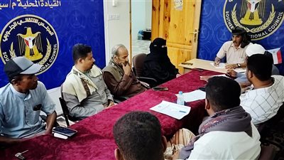 انتقالي سيئون يبحث إجراءات تطبيع الحياة بعد تحرير وادي حضرموت