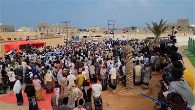 بدء الاعتصام المفتوح لأبناء سقطرى للمطالبة بإعلان دولة الجنوب العربي