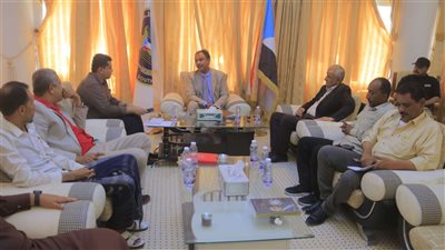 باعوم يناقش الترتيبات الأخيرة لتنفيذ حملة رقابية على أسواق وادي حضرموت